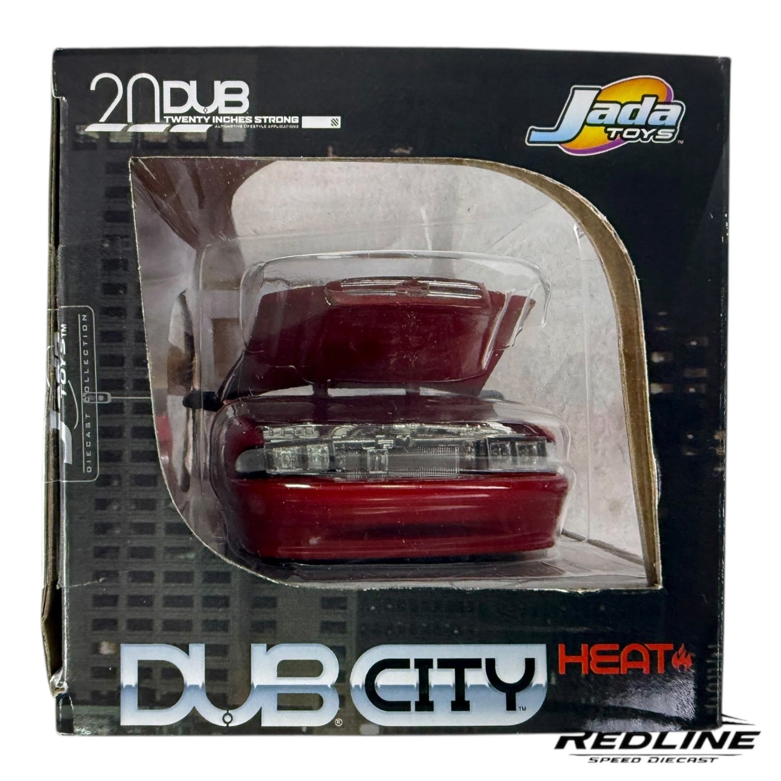 🇺🇸Jada Toy Dub City Heat 1996 Chevy Impala SS Model Fire Dept B1 1:24 B1🇺🇸