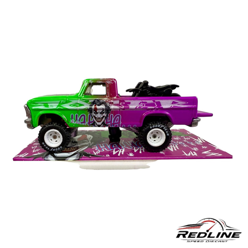 🇺🇸🇺🇸Hot Wheels Texas Drive 'em CUSTOM Joker Coval Case 🇺🇸🇺🇸
