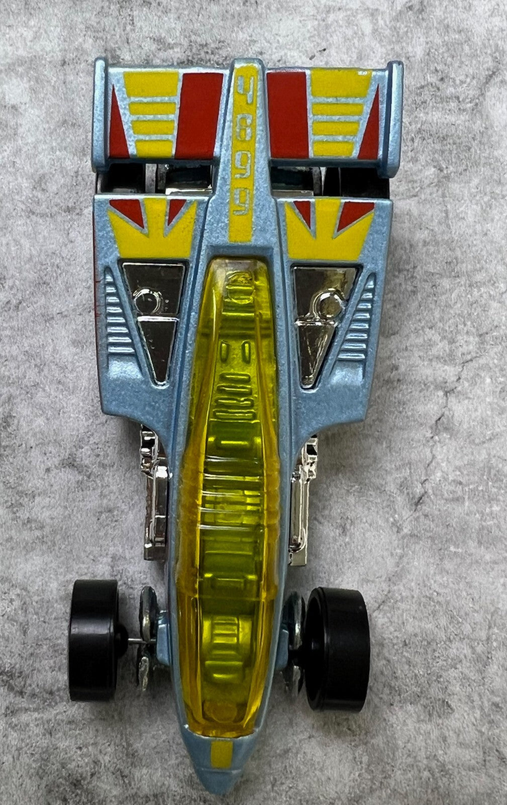 🔥🔥🔥Hot Wheels The Hot Ones Shadow Jet Chase  Silver Redline🔥🔥🔥