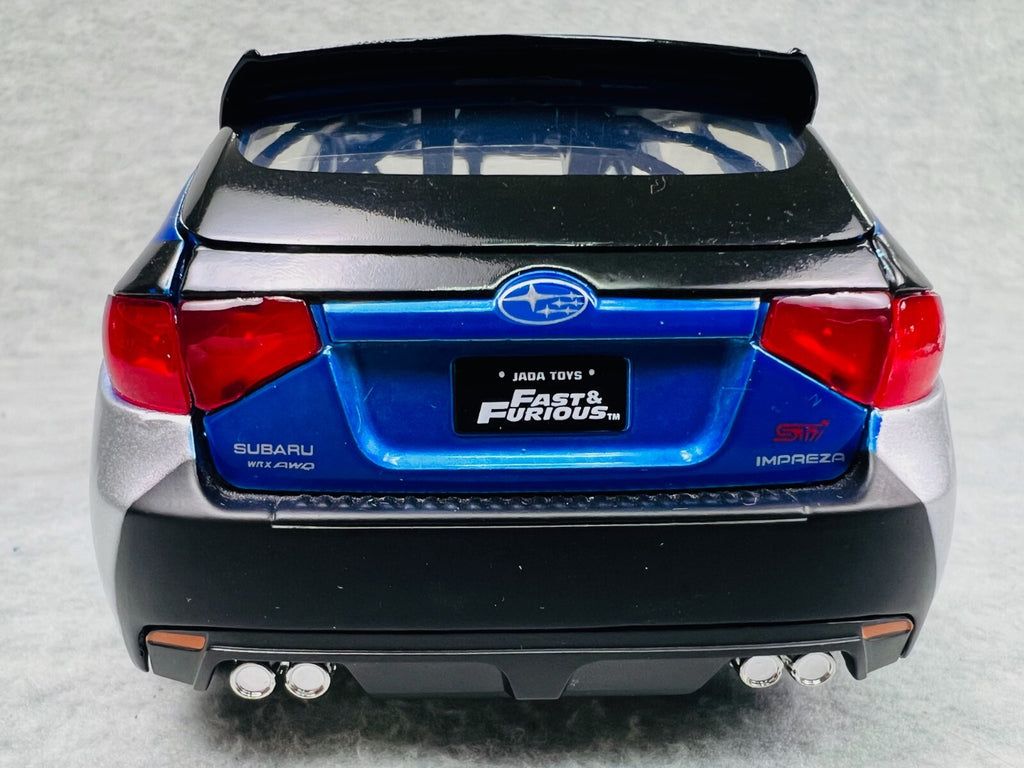 🎌🎌Jada Toys Fast Furious: Brian’s Subaru Impreza WRX STI 1/24 Scale #99514🎌🎌