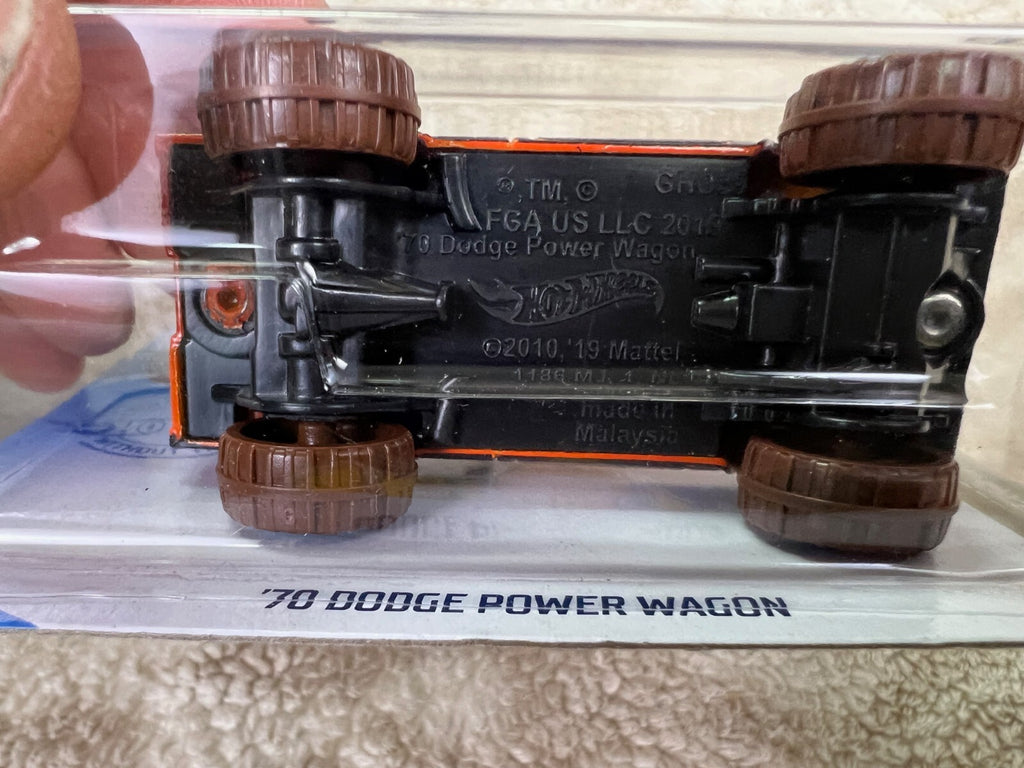 🇺🇸🇺🇸Hot Wheels '70 Dodge Power Wagon Orange Baja Blazers HW18🇺🇸🇺🇸