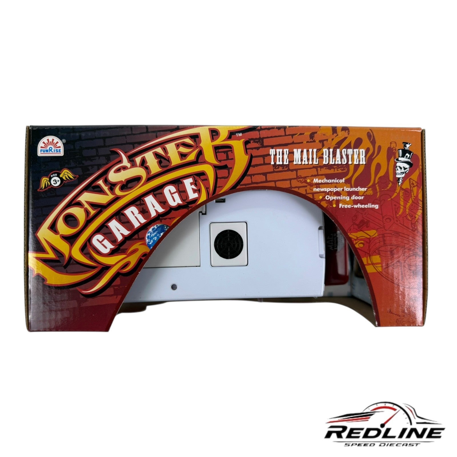 🔥Funrise Monster garage Jessie James Mac Tools Step Van The Mail Blaster C2🔥