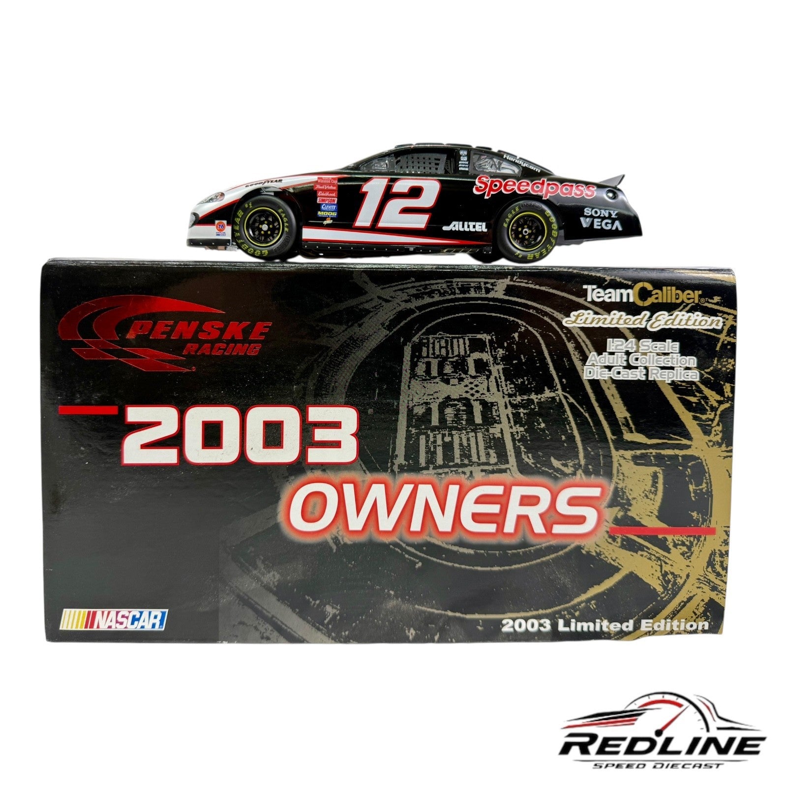 🏁Team Caliber Owner's Series Ryan Newman #12 Alltel Mobil 1 Dodge 1:24 C2🏁
