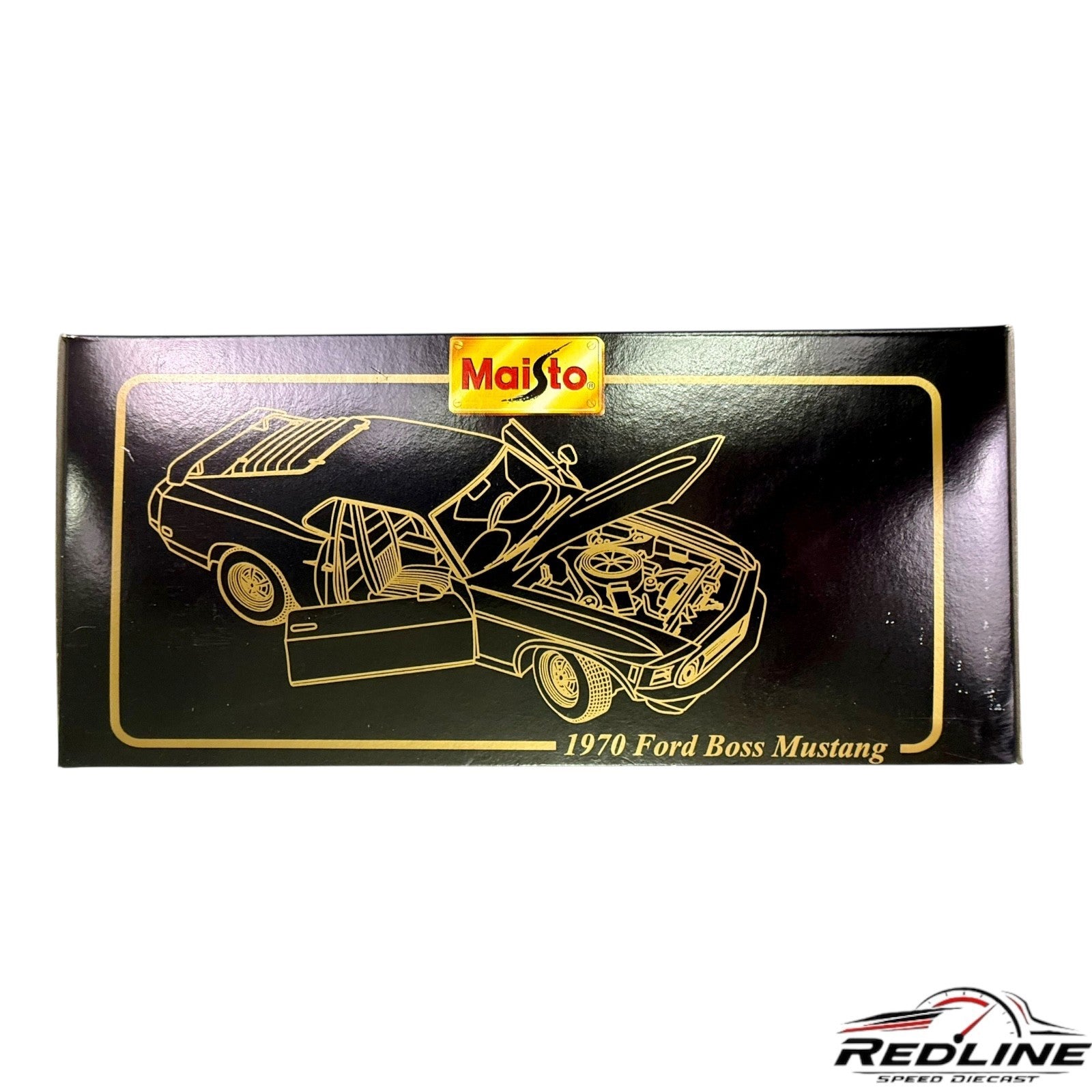 🐎🐎🐎Maisto Special Edition Yellow 1970 Boss 302 Mustang 1/24 Diecast🐎🐎🐎