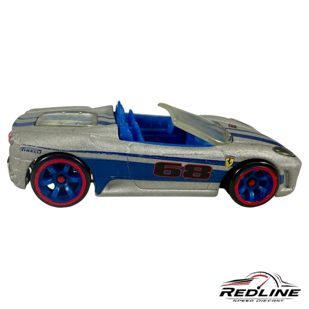 🇮🇹HOTWHEELS FERRARI F430 SPIDER #68 HOT WHEELS FERRARI RACER LOOSE C5🇮🇹