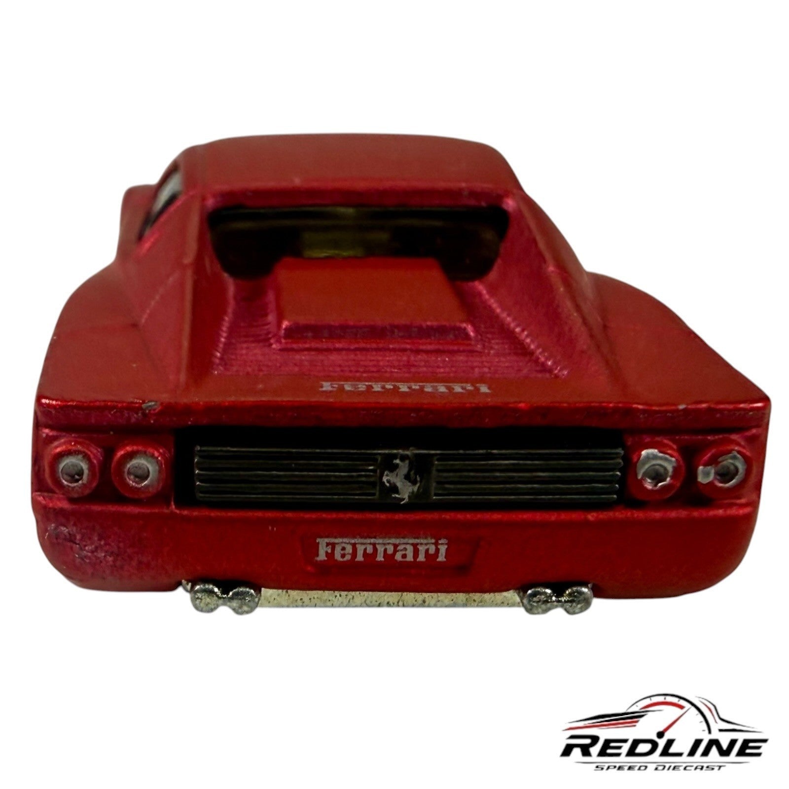 🇮🇹🇮🇹Hot Wheels 2007 Ferrari Racer Ferrari F512M Satin Red LOOSE C5🇮🇹🇮🇹