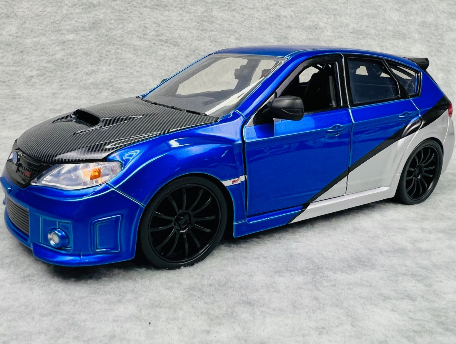 🎌🎌Jada Toys Fast Furious: Brian’s Subaru Impreza WRX STI 1/24 Scale #99514🎌🎌
