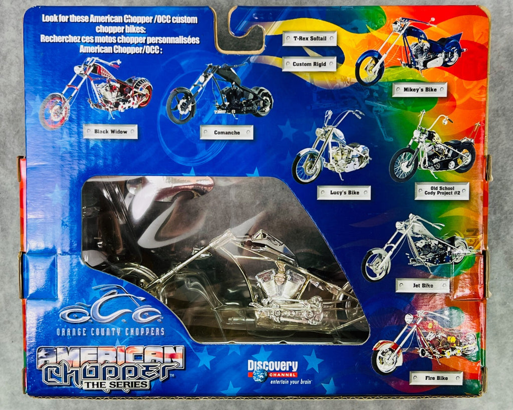 🦅🦅🦅Orange County Choppers American Chopper Comanche Chrome 🦅🦅🦅