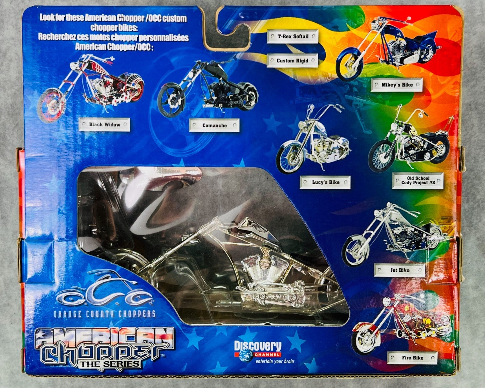 🦅🦅🦅Orange County Choppers American Chopper Comanche Chrome 🦅🦅🦅