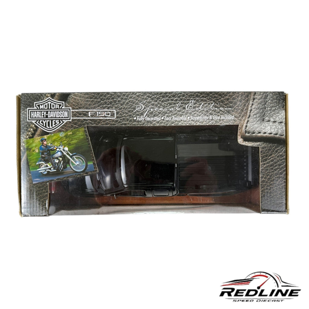 🦅🦅 ERTL American Muscle Body Shop 2000 Harley Davidson F-150 1:18 B3🦅🦅
