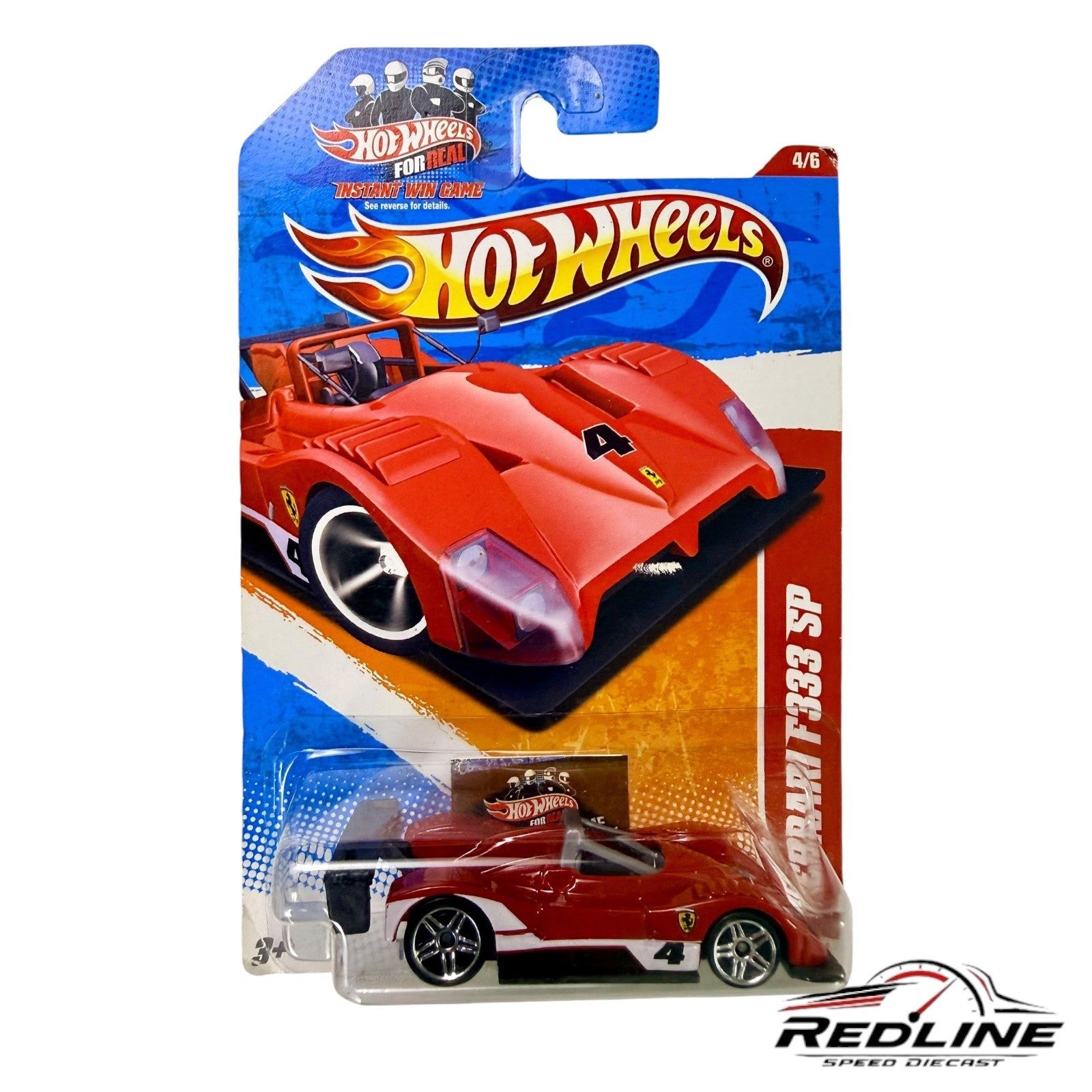 Hot Wheels Ferrari F333 SP 220/244 - 2011 Thrill Racers