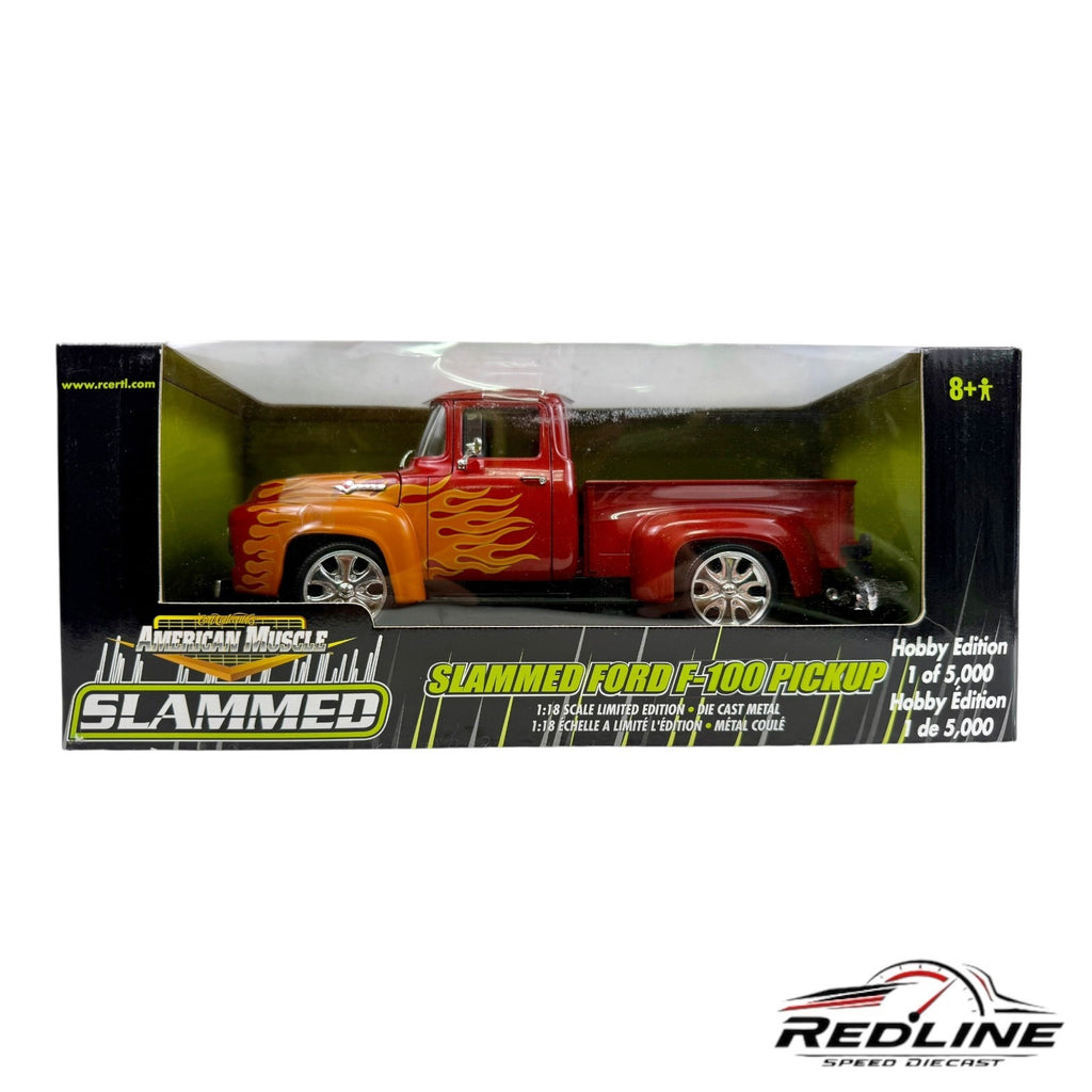 🇺🇸🇺🇸Ertl American Muscle Ford F-100 Slammed 1:18  GS🇺🇸🇺🇸