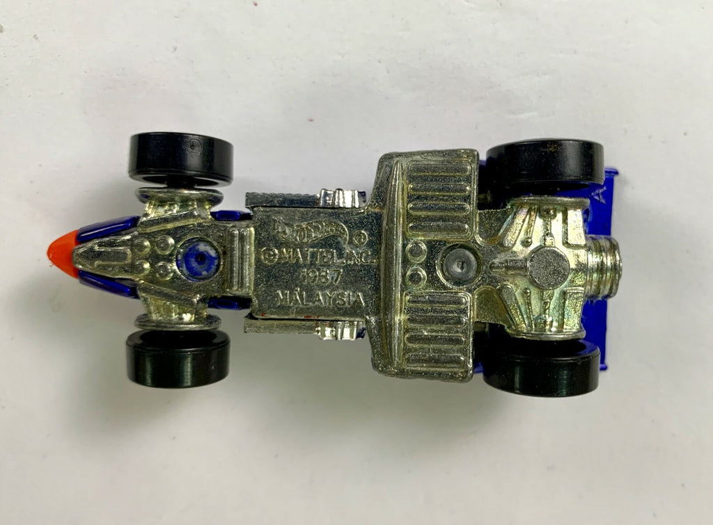 🔥🔥🔥🔥Hotwheels HW-ES08 Vintage Blue 1987🔥🔥🔥🔥