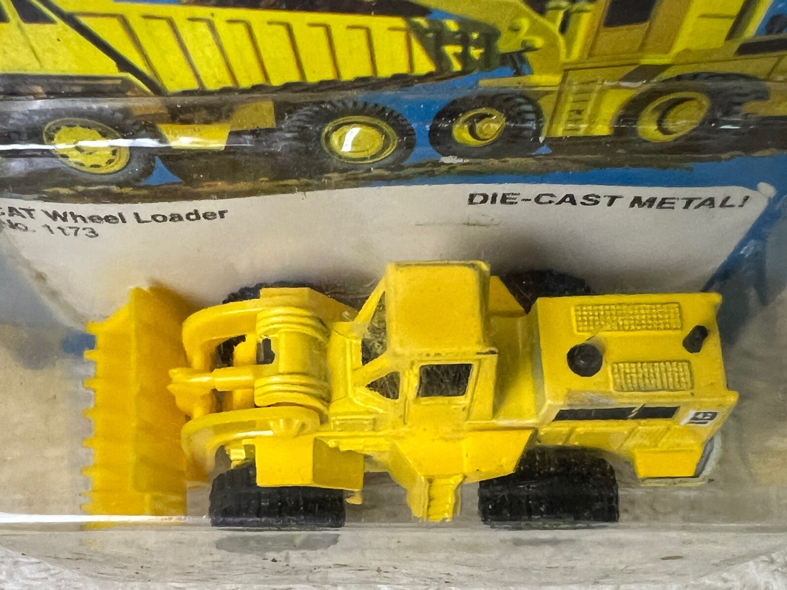 🔥🔥🔥HOT WHEELS 1979 Workhorses Yellow CAT Wheel Loader #1173 HW16🔥🔥🔥