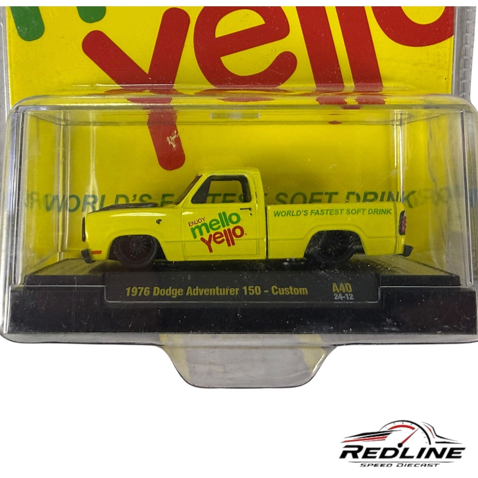 🇺🇸M2 Machines Mello Yello 1976 Dodge Adventurer-150 Custom H26🇺🇸