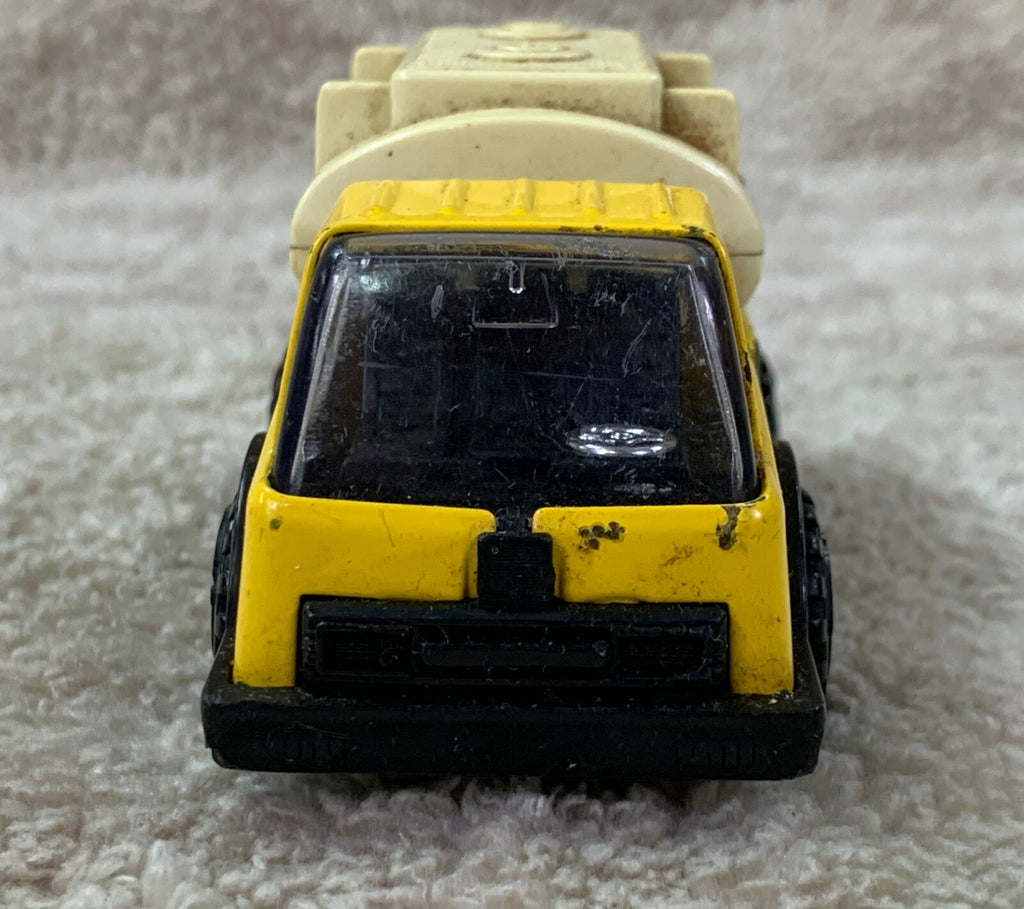 ******Vintage Tonka Tank Truck Yellow 4" Long Made in Japan Pre-Owned HW04******