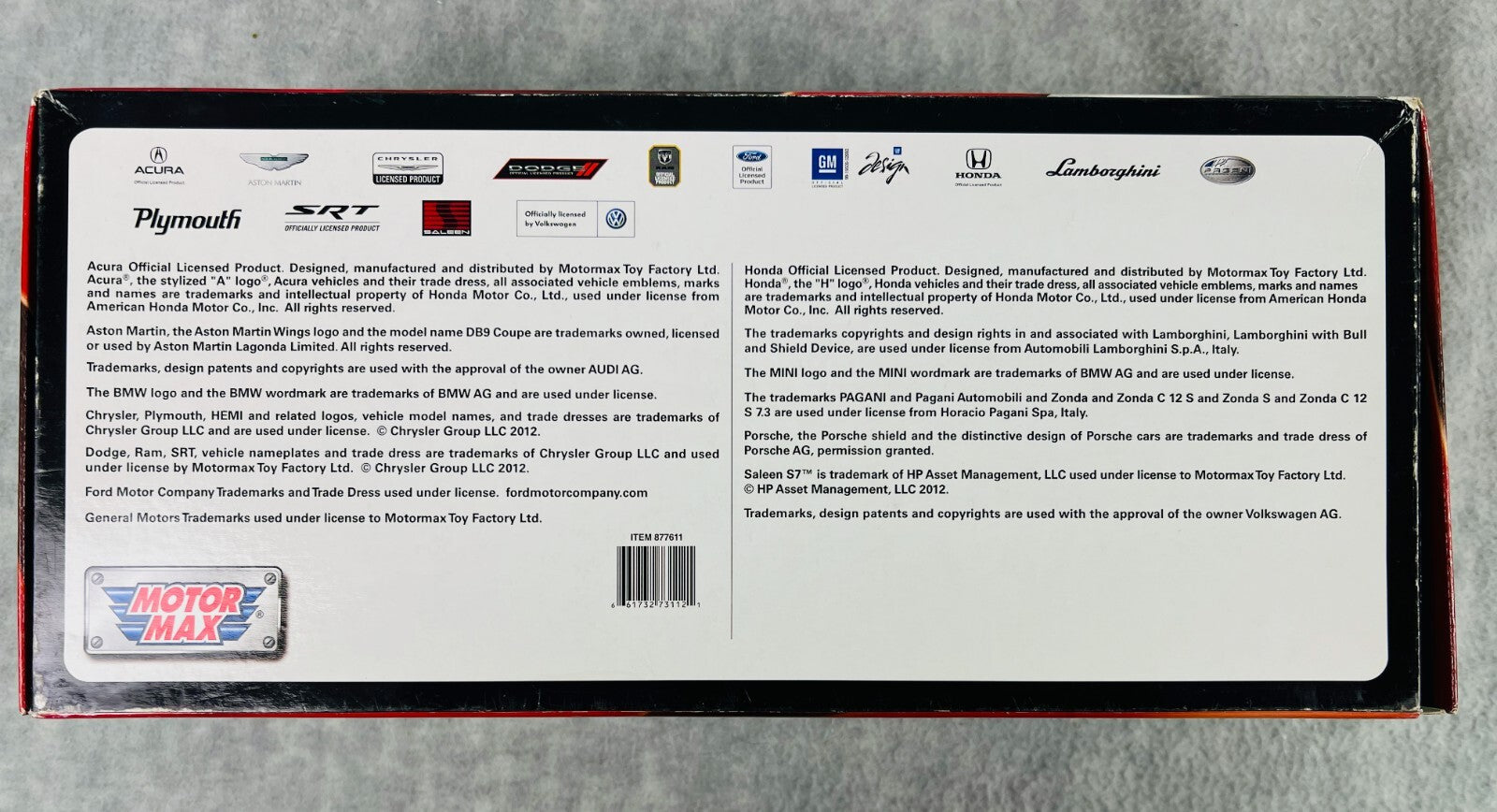 🇺🇸MOTOR MAX 1958 Chevrolet Impala Convertible Black with Red Interior 1/18🇺🇸