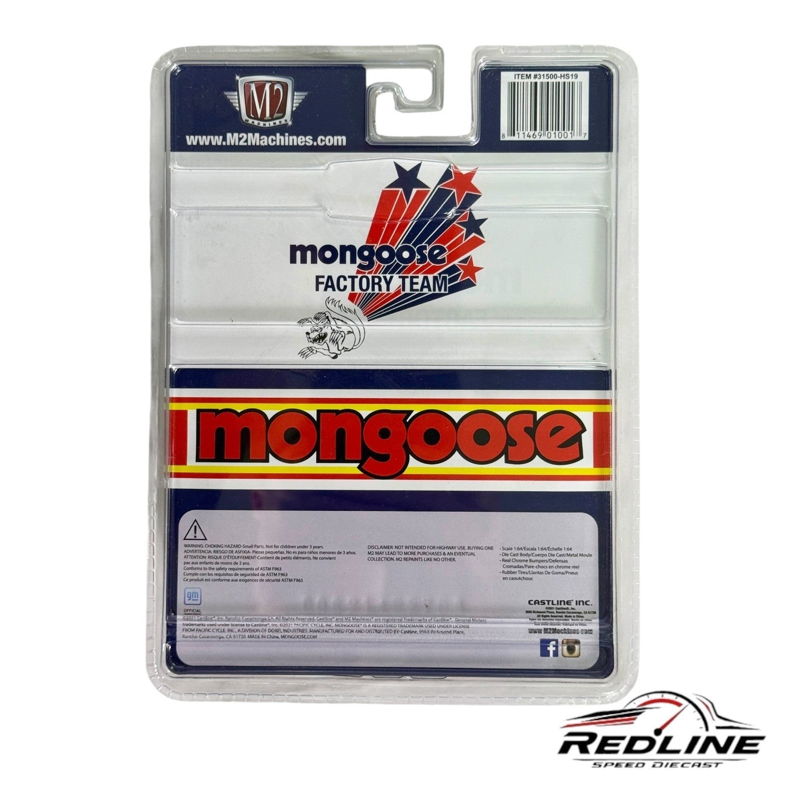🇺🇸M2 Machines Mongoose Factory Team 1979 Chevrolet Silverado HS19 H33🇺🇸