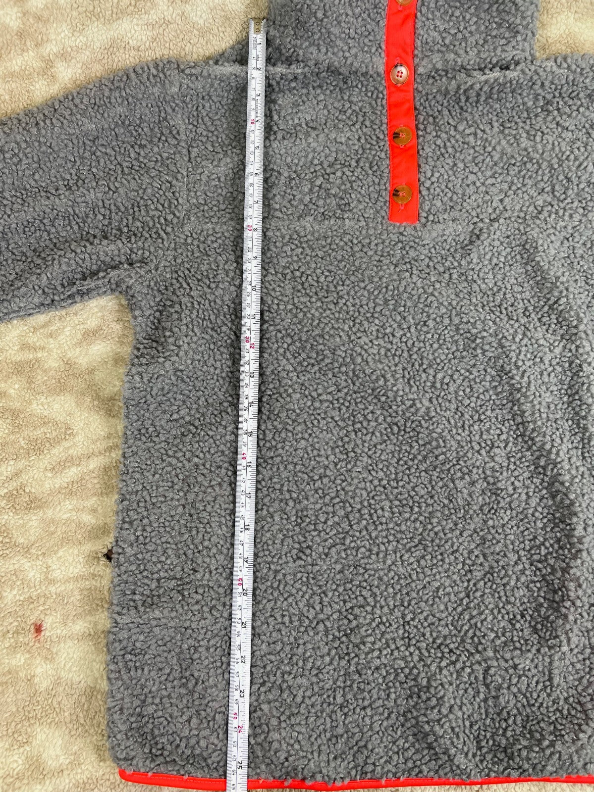 🔥🔥🔥Kori American Fleece 1/4 Button Pullover Woman's Medium🔥🔥🔥