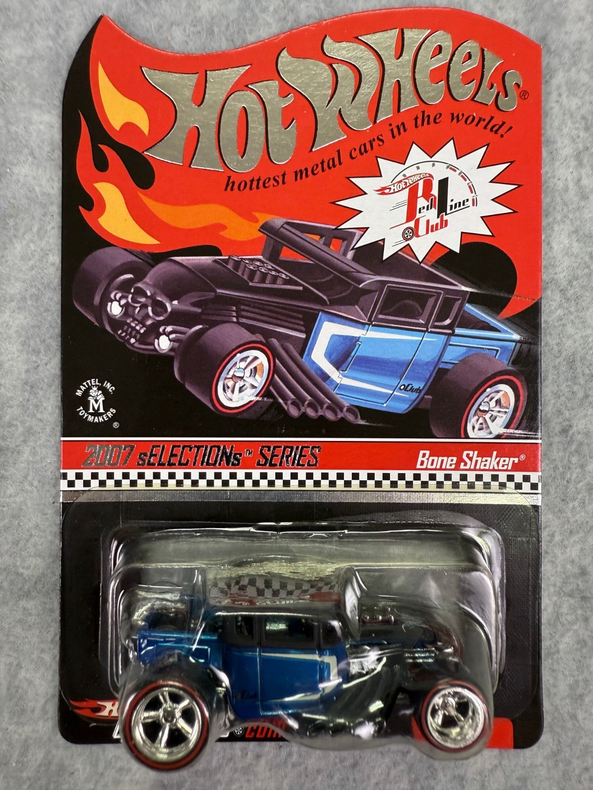 🔥🔥🔥Hotwheels VHTF 2007 Selections RLC Bone Shaker 5925/10442 H9🔥🔥🔥