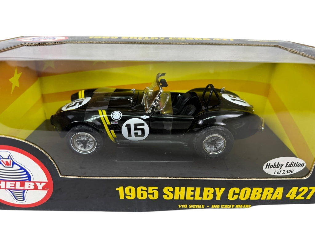 🇺🇸🇺🇸ERTL American Muscle 1965 Ford Shelby Cobra 427 Black 1:18 GE🇺🇸🇺🇸
