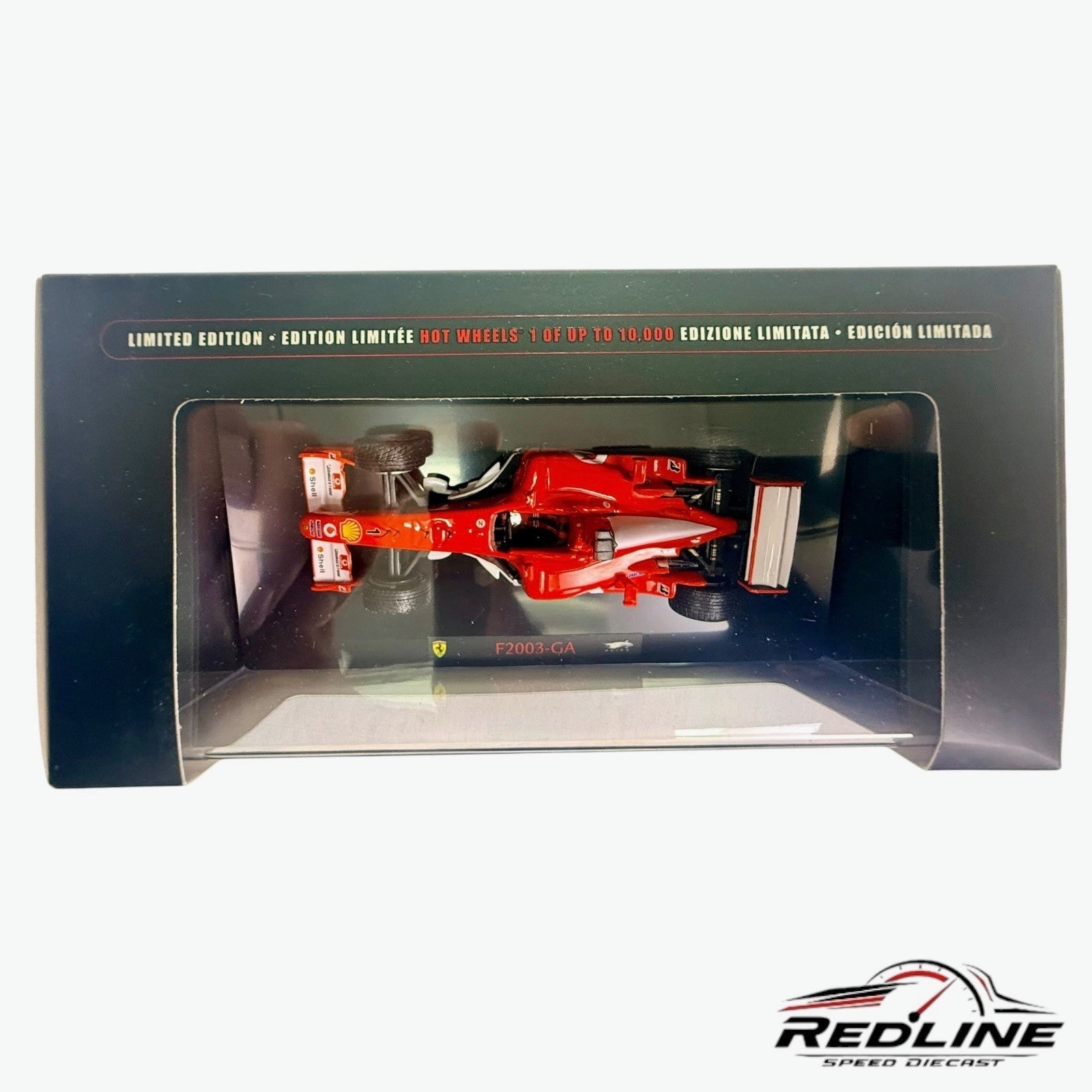 🇮🇹Hot Wheels Elite Ferrari F2003-GA Michael Schumacher #1 Marlboro 1:43🇮🇹