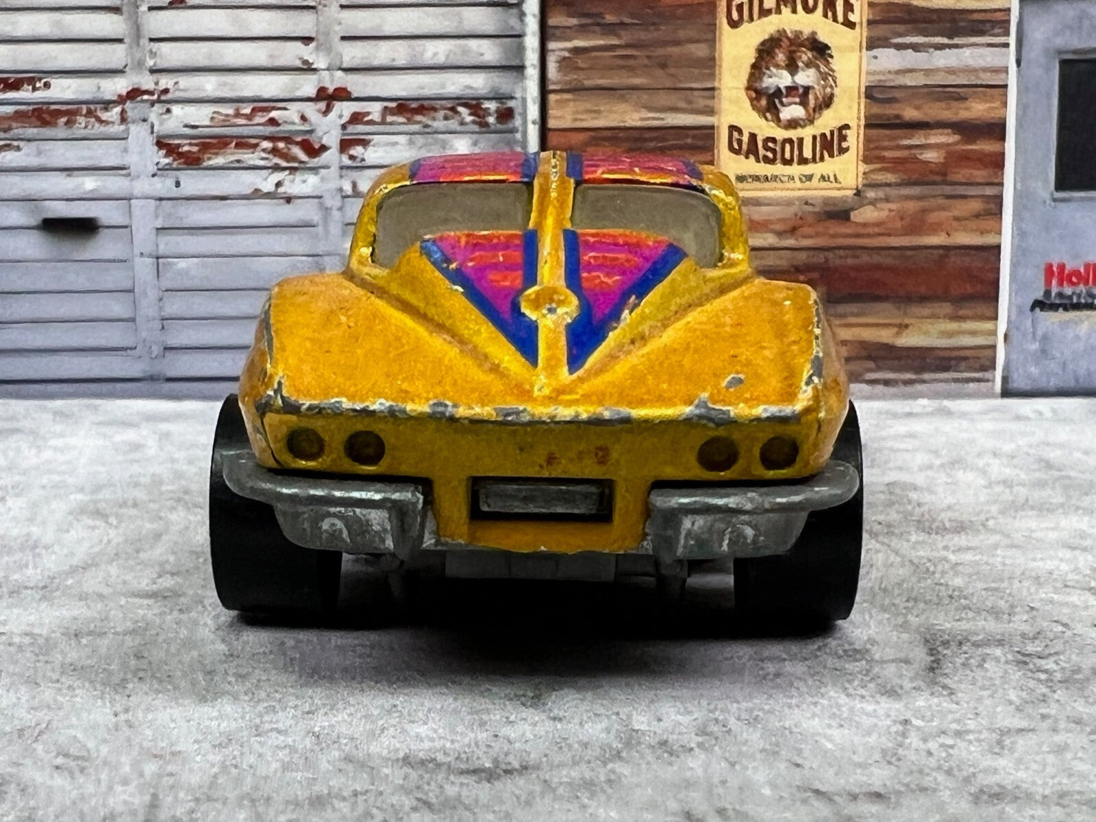 🔥🔥Hot Wheels gold '63 Corvette Stingray Split-Window 1979 Hong Kong C12 🔥🔥