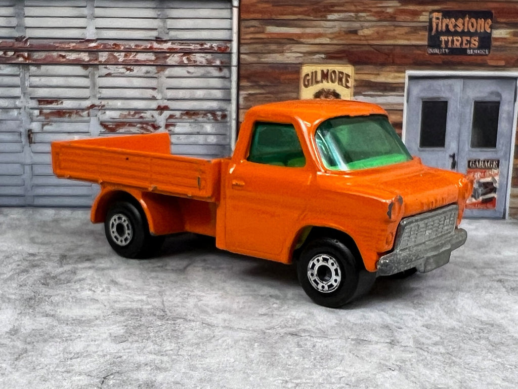 🔥Vintage Matchbox No. 66 Orange Ford Transit Superfast 1977 Lesney England C1🔥
