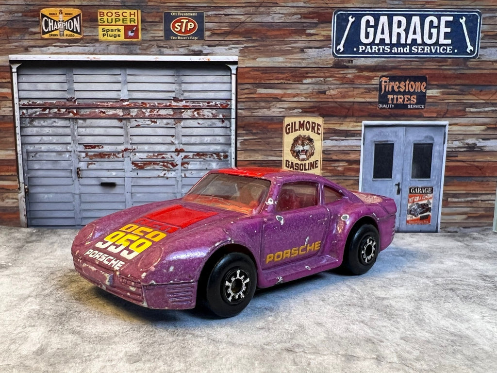 🔥🔥Matchbox Porsche 959 Vintage Rare Variation  1986 C5🔥🔥