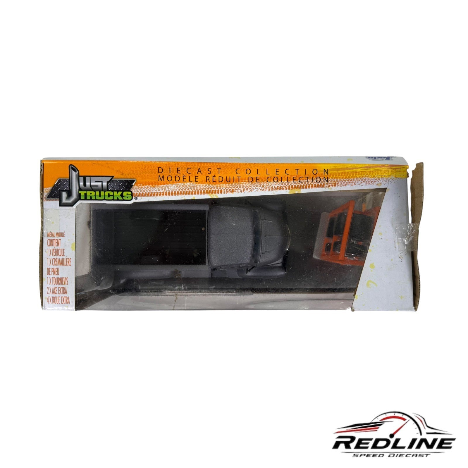 🇺🇸Jada Just Trucks 1952 Red Chevy Coe Pickup Grey 1:24🇺🇸