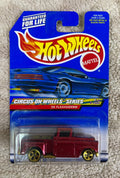🔥🔥🔥🔥🔥HOT WHEELS 56 Flashsider Pickup CIRCUS ON WHEELS 4 Maroon HW18🔥🔥🔥🔥