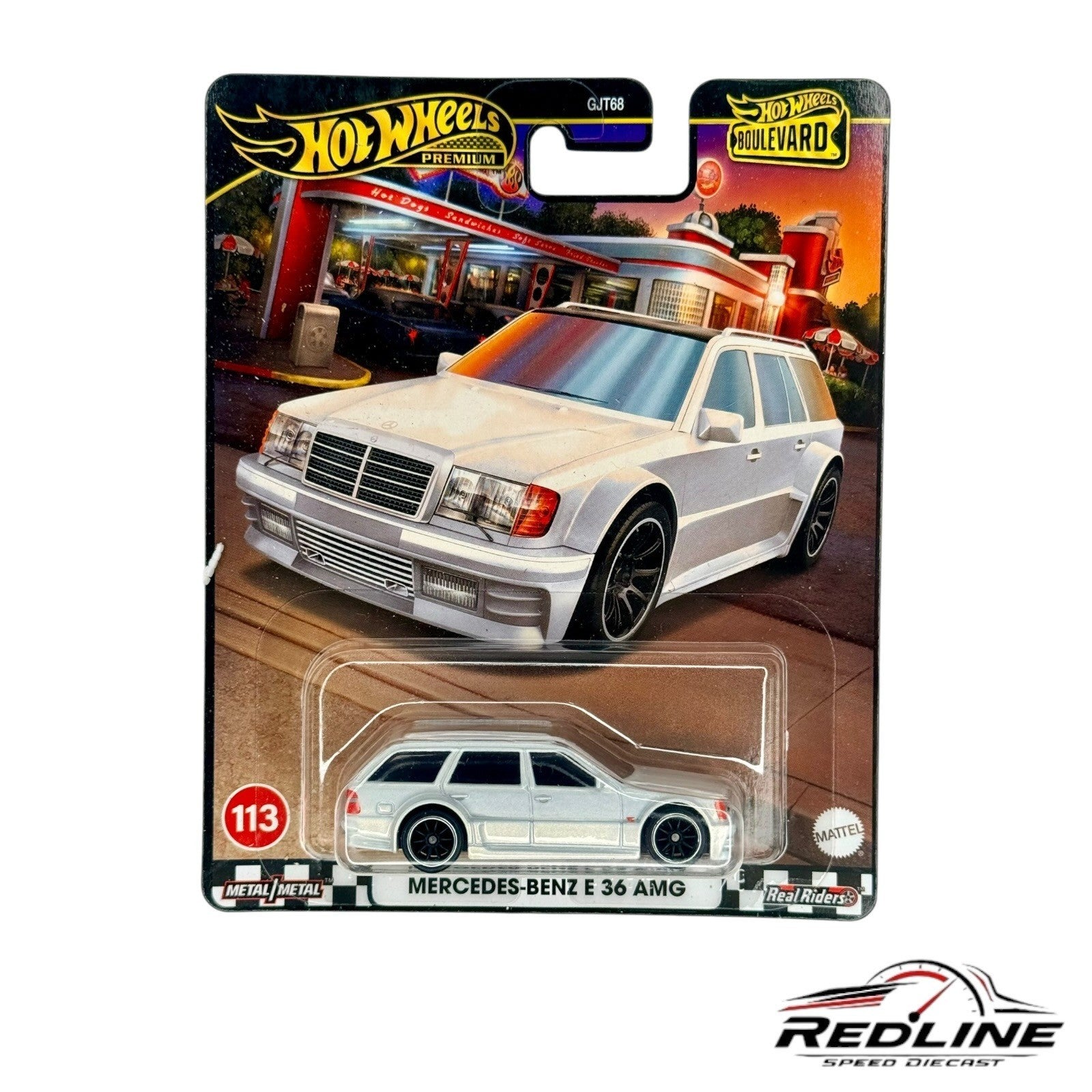 🇩🇪Hot Wheels Premium Boulvard #113 Mercedes-Benz E 36 AMG WAGON H17🇩🇪