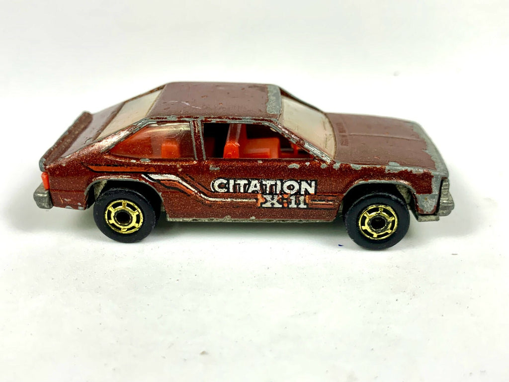 🔥🔥1980 Hot Wheels The Hot Ones Chevrolet Citation X-11 - Metallic Brown🔥🔥