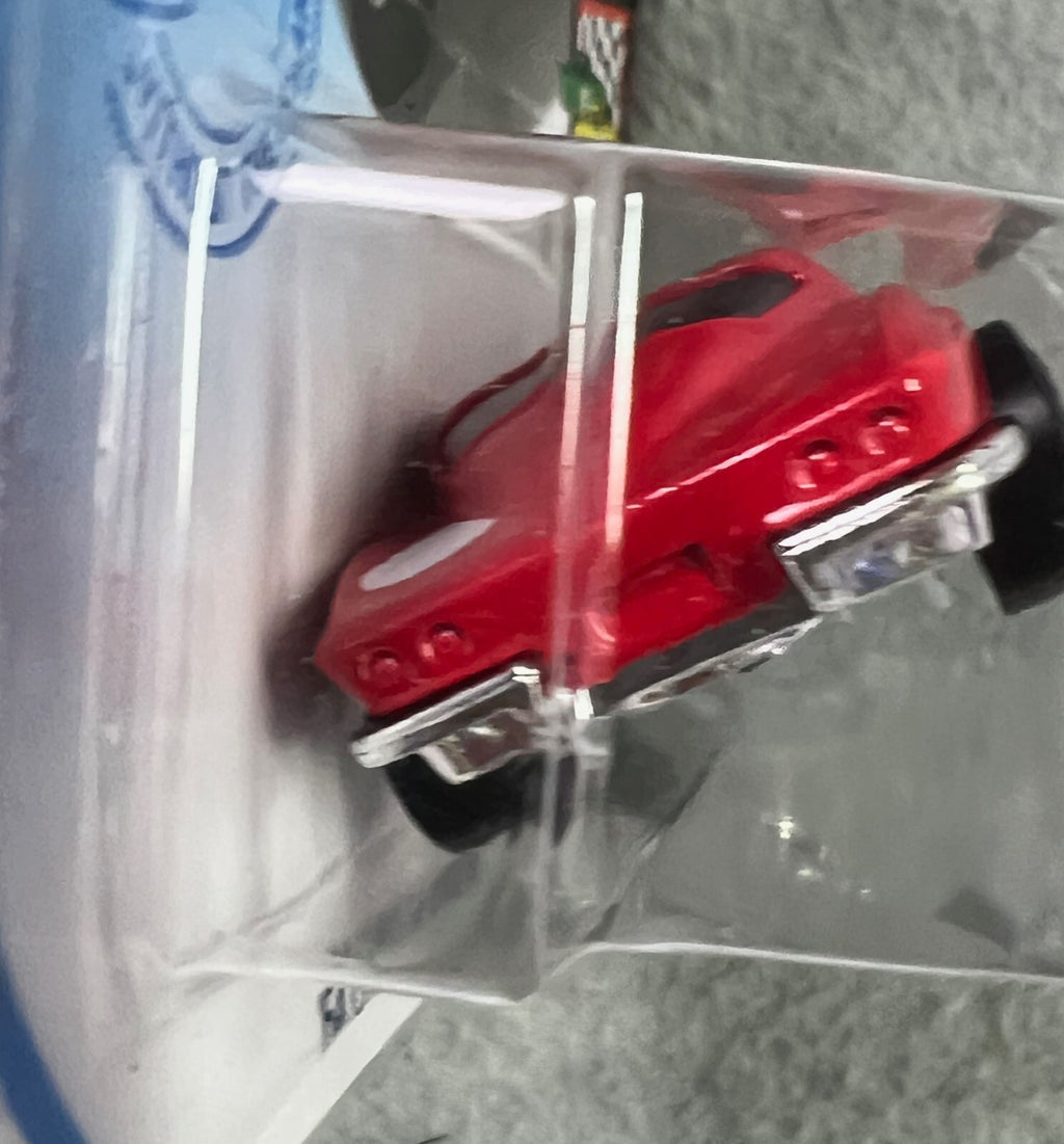 🔥🔥Hot Wheels 64 Corvette Stingray Red HW RACE DAY H27🔥🔥🔥🔥