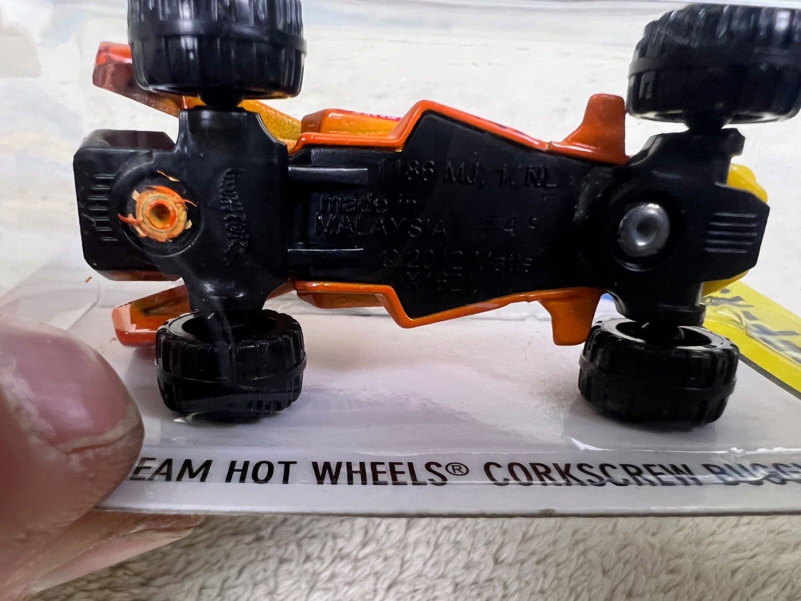 🔥🔥🔥🔥Hot Wheels Team Hot Wheels Corkscrew Buggy HW Off-Road ORANGE HW12🔥🔥🔥