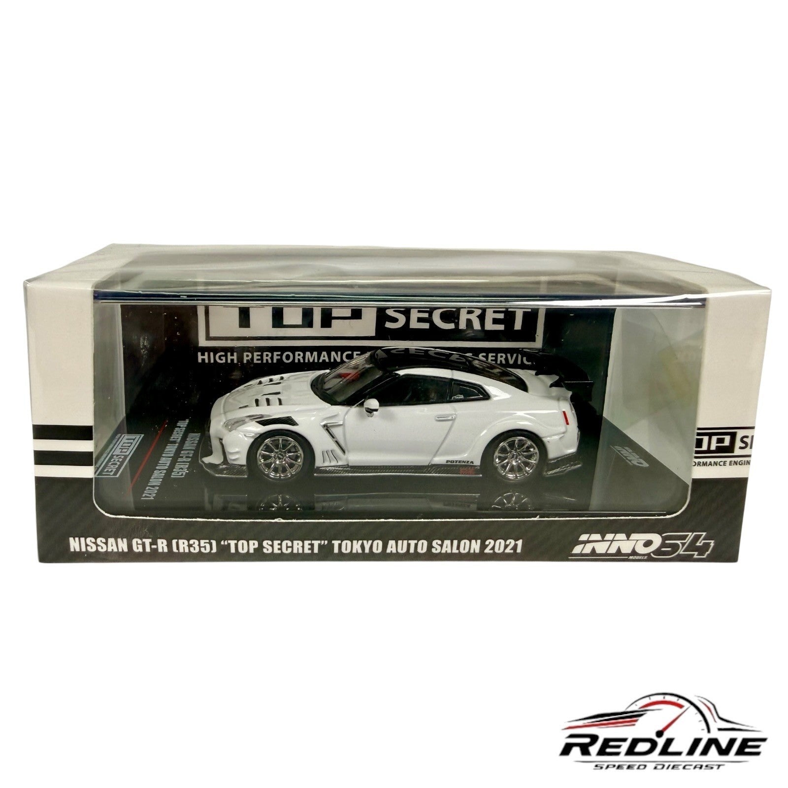 🎌🎌INNO64 Nissan GT-R R35 Top Secret 2021 Tokyo Auto Salon 1:64 H3🎌🎌