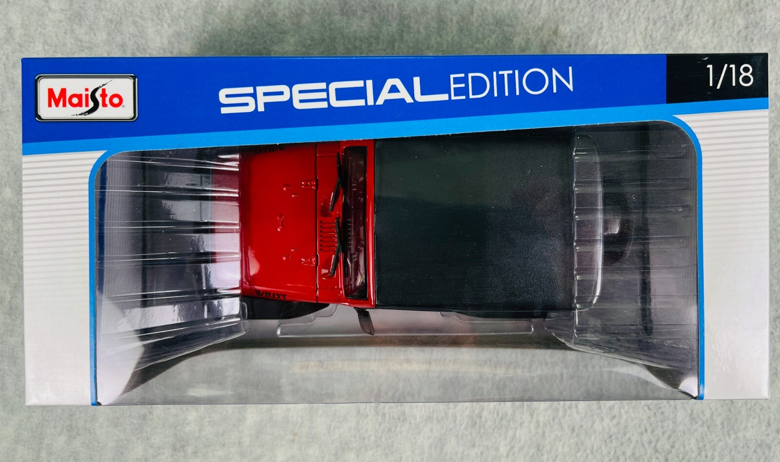 🇺🇸🇺🇸🇺🇸Maisto Jeep Wrangler 2014 Die Cast Model 1:18 Red 🇺🇸🇺🇸🇺🇸