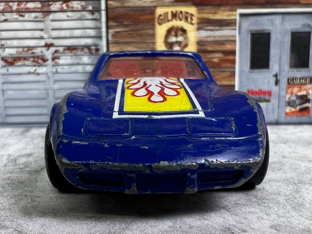🇺🇸🇺🇸Matchbox Superfast 1979 Blue Chevrolet Corvette Made in Macau C3🇺🇸🇺🇸