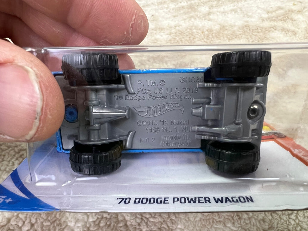 🇺🇸🇺🇸Hot Wheels '70 Dodge Power Wagon Blue HW Hot Trucks HW18🇺🇸🇺🇸