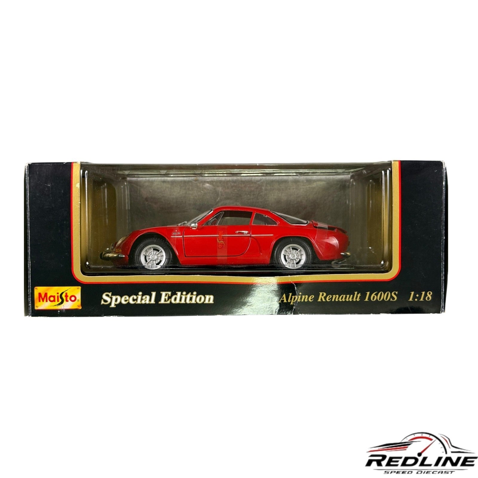 🇫🇷🇫🇷🇫🇷Maisto 1971 ALPINE RENAULT 1600S Red 1:18🇫🇷🇫🇷🇫🇷
