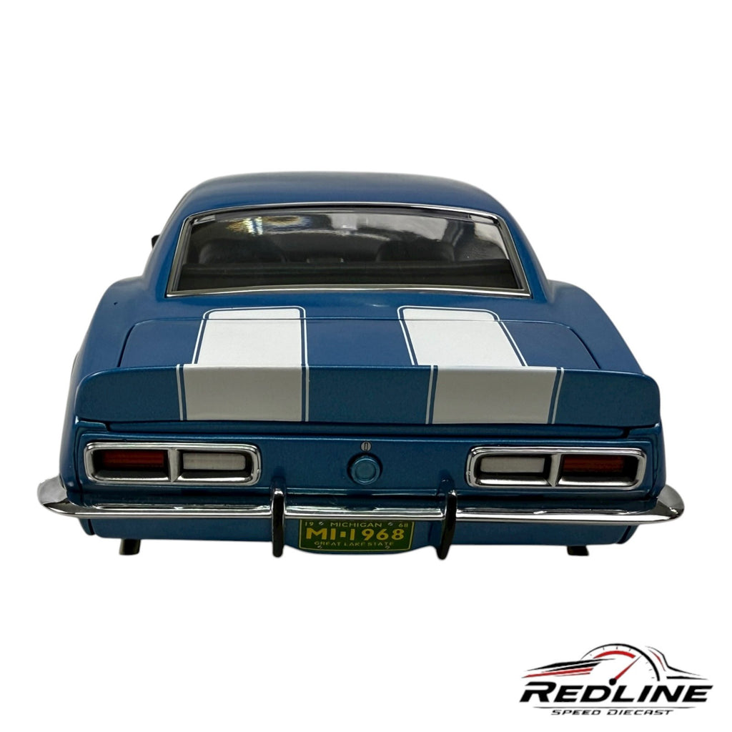 🔥🔥🔥Exact Detail 1968 Chevrolet Camaro Z/28 Blue 1:18 C3🔥🔥🔥