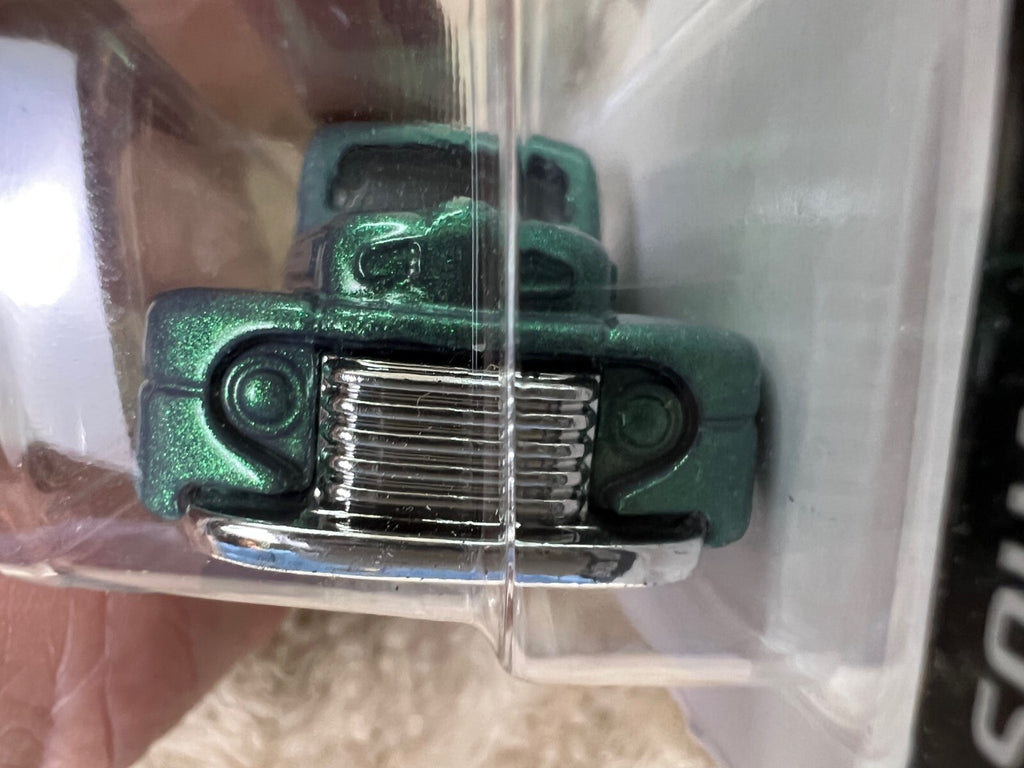 🔥🔥Hot Wheels #120/250 Rod Squad 5/10 '49 FORD F1 Pickup Legends Green HW05🔥🔥