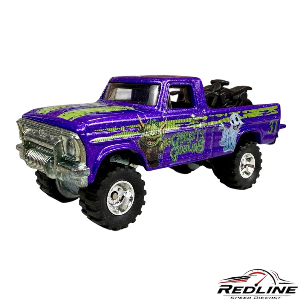 🇺🇸🇺🇸Hot Wheels Texas Drive 'em CUSTOM Ghost Goblins LOOSE 🇺🇸🇺🇸