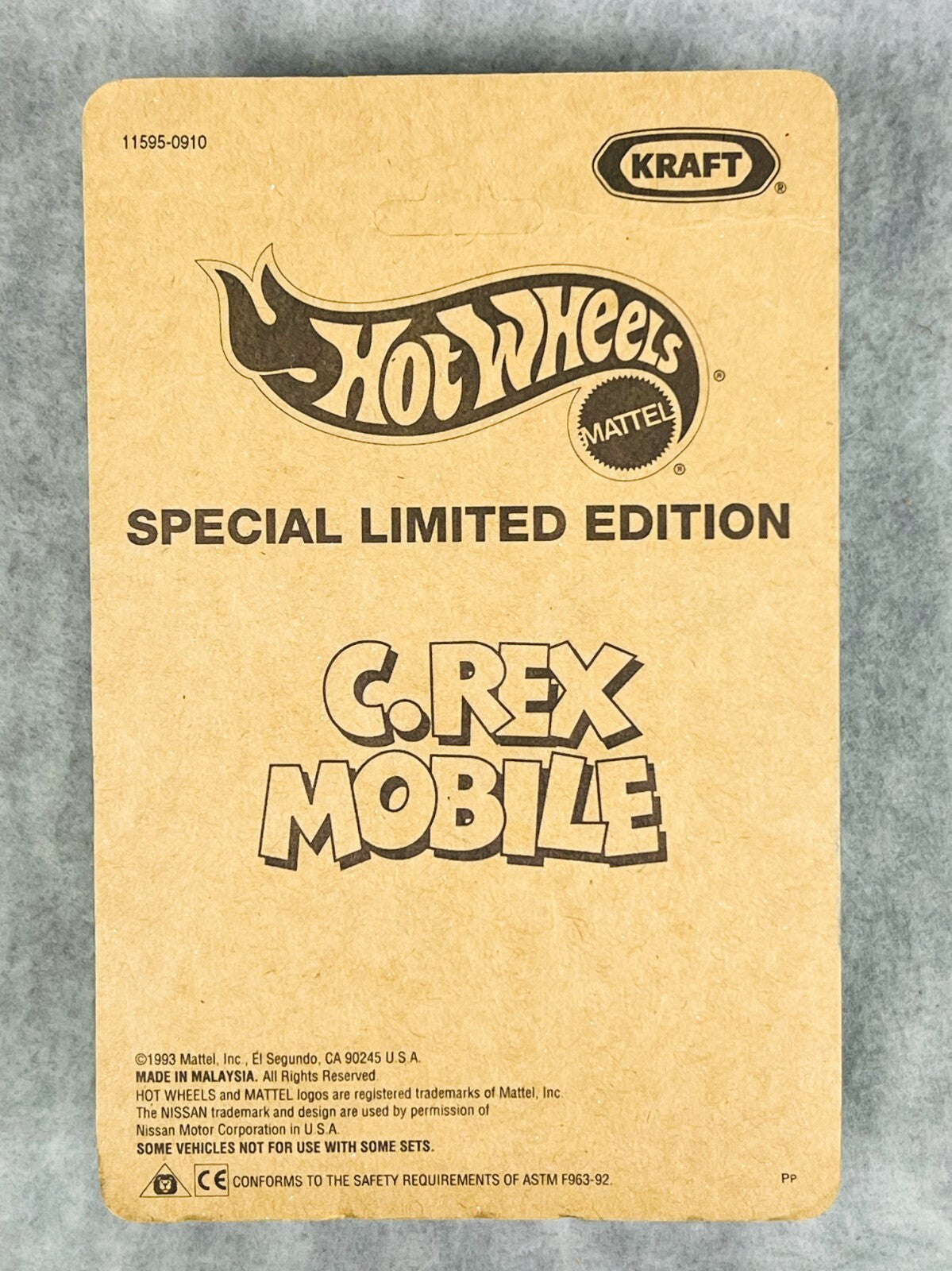 🔥Hot Wheels Nissan Harbody Kraft Mail-in Promo C. Rex Mobile Mac N Cheese H23🔥