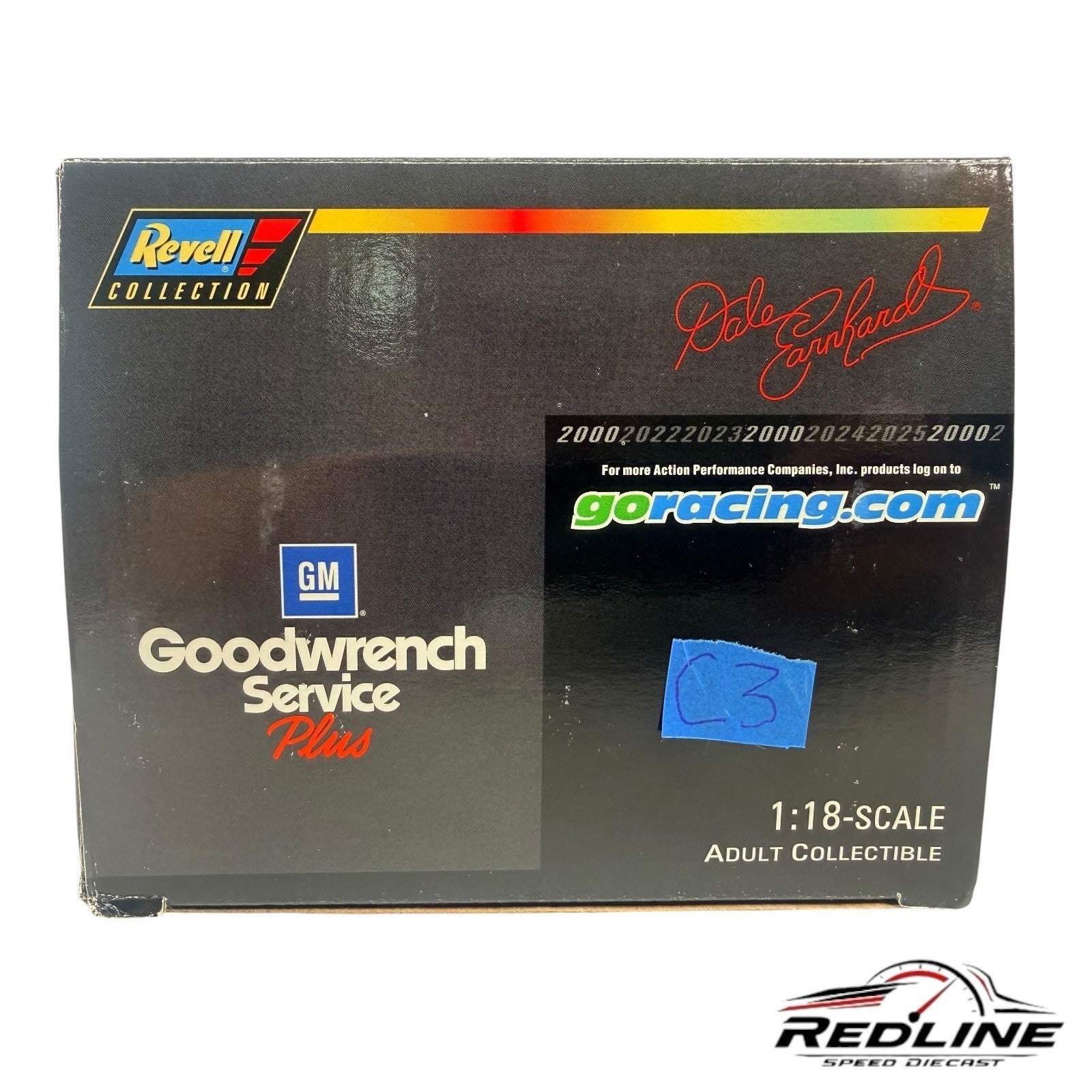 🏁Revell Dale Earnhardt #3 GM Goodwrench Service Plus Peter Max 1:18 C3🏁