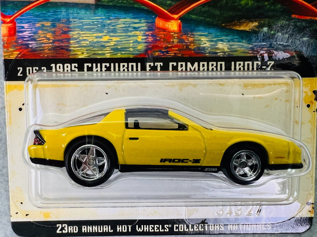 🇺🇸Hot Wheels 23rd Annual Collectors Nationals 1985 Chevrolet Camaro Iroc-Z H28