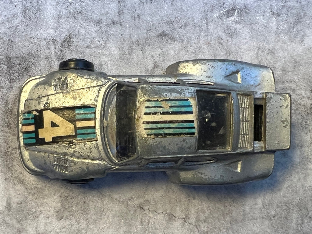 🇩🇪🇩🇪Vintage 1980s Zylmex Zee Toys D55 Porsche 935 Turbo Silver C7🇩🇪🇩🇪