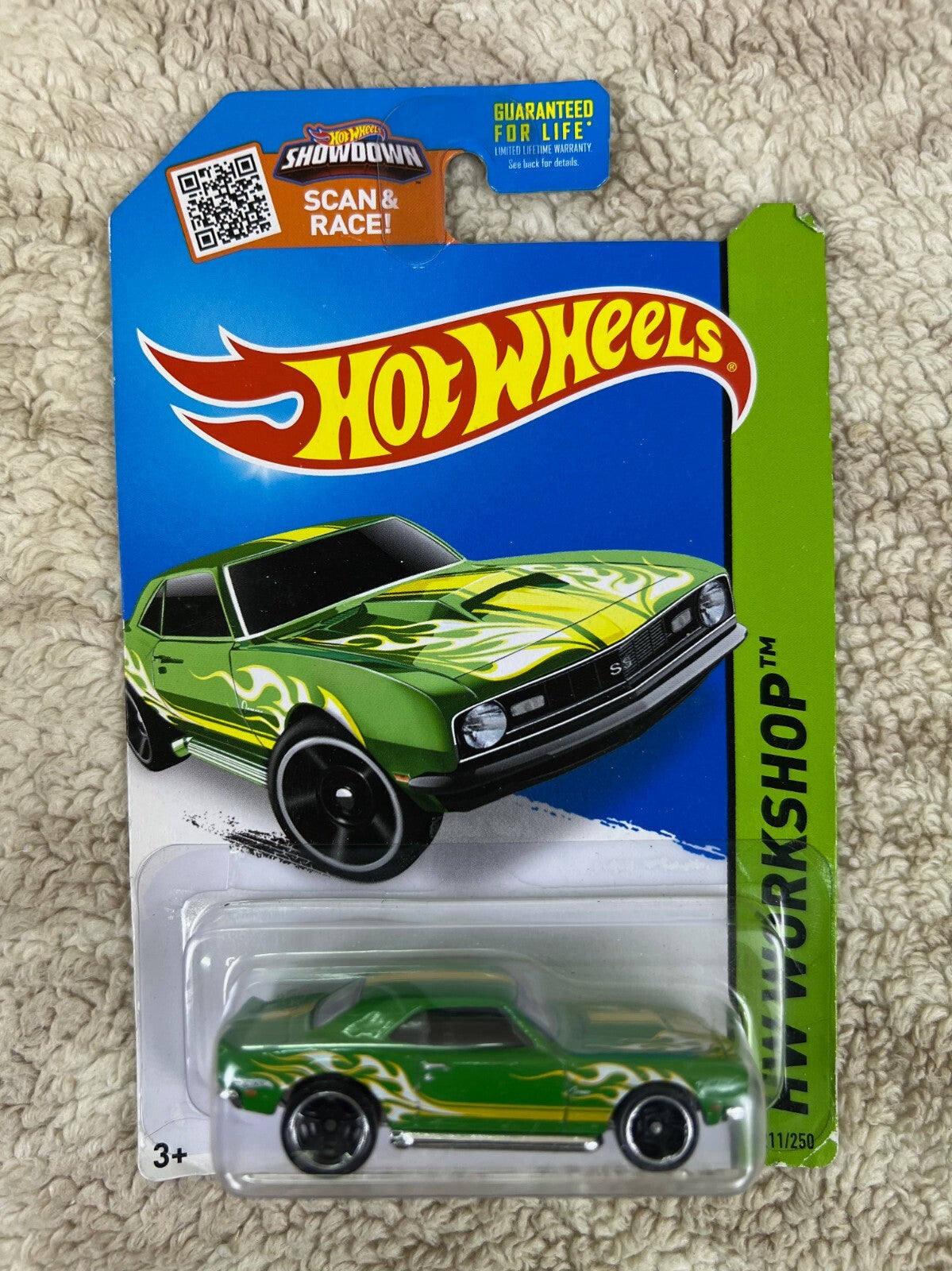 HOT WHEELS 1968 CHEVY CAMARO COPO 68 #211/250 HW WORKSHOP *BRAND NEW & RARE*Open