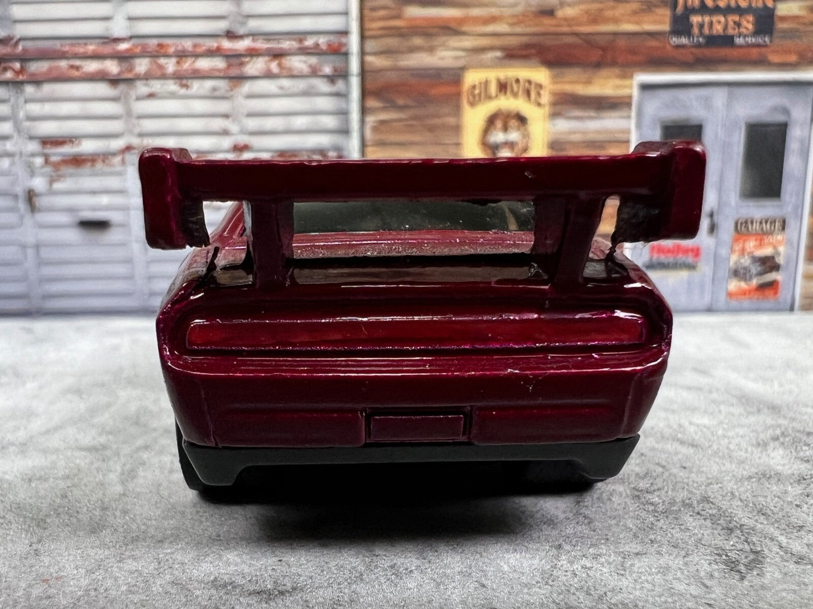 🇺🇸Hot Wheels Dodge Challenger Drift Car Red Mopar CUSTOM REAL RIDERS C13🇺🇸