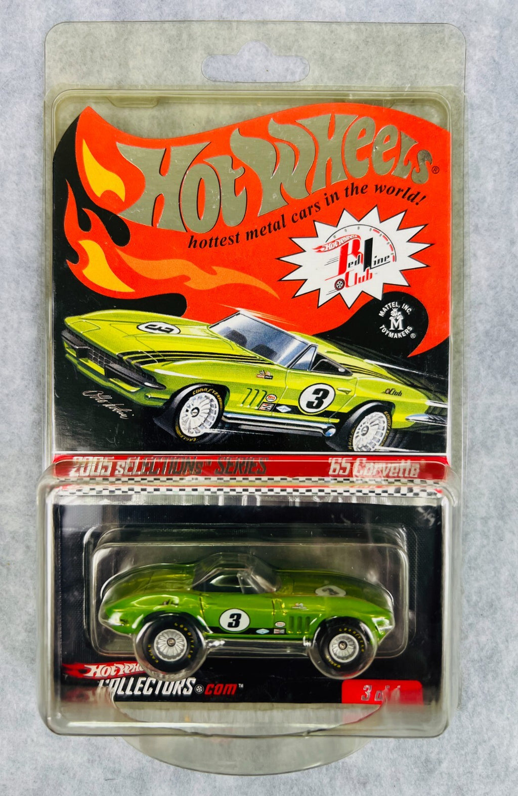 🇺🇸HOT WHEELS RLC 2005 Selection Series '65 Corvette #293/7832 H31🇺🇸